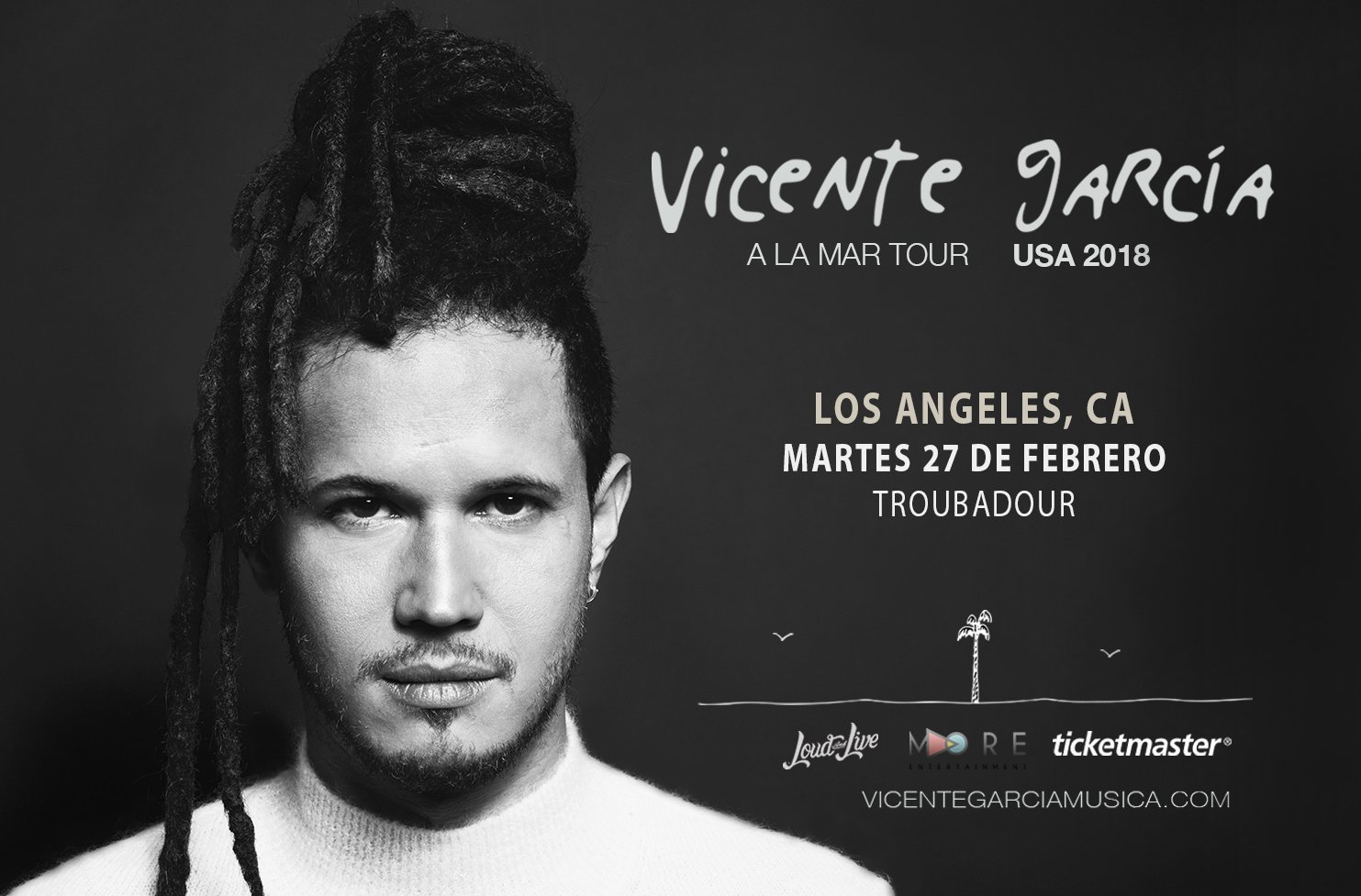 VICENTE GARCÍA: A LA MAR TOUR USA 2018